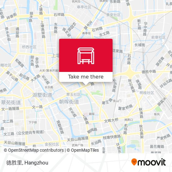 德胜里 map