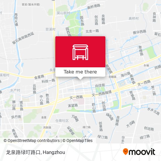 龙泉路绿玎路口 map