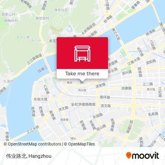 伟业路北 map