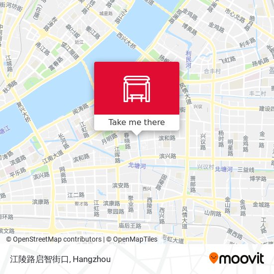 江陵路启智街口 map