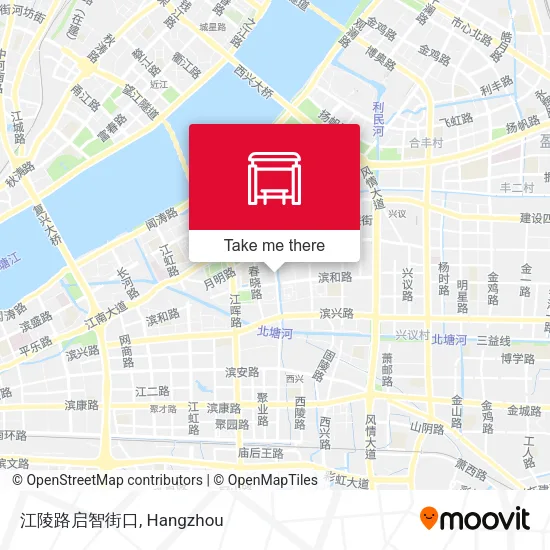 江陵路启智街口 map