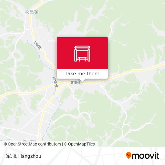 军堰 map