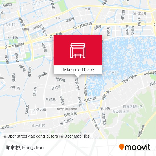 顾家桥 map