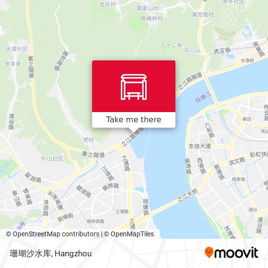 珊瑚沙水库 map