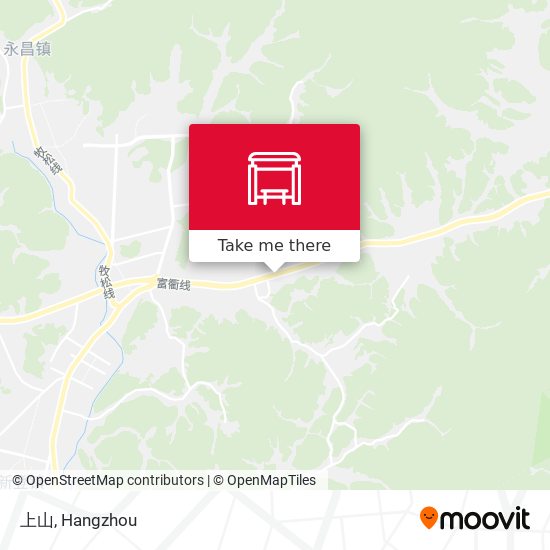上山 map