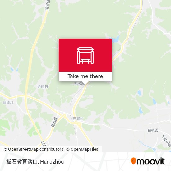 板石教育路口 map