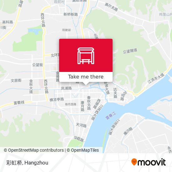 彩虹桥 map
