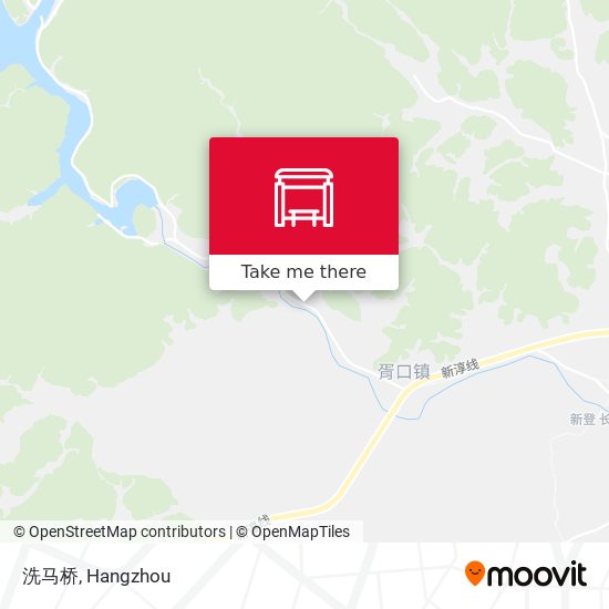 洗马桥 map