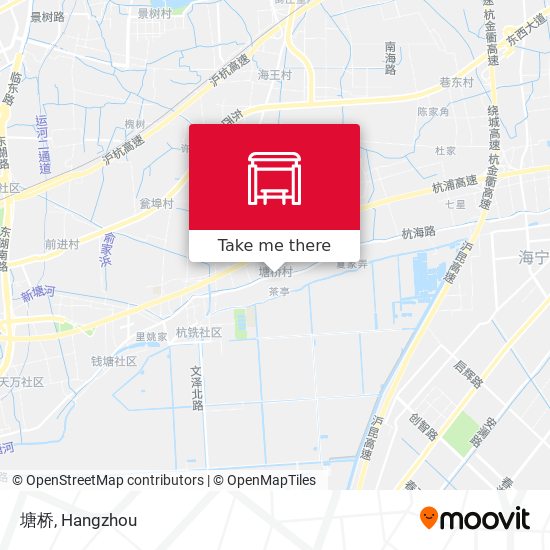 塘桥 map