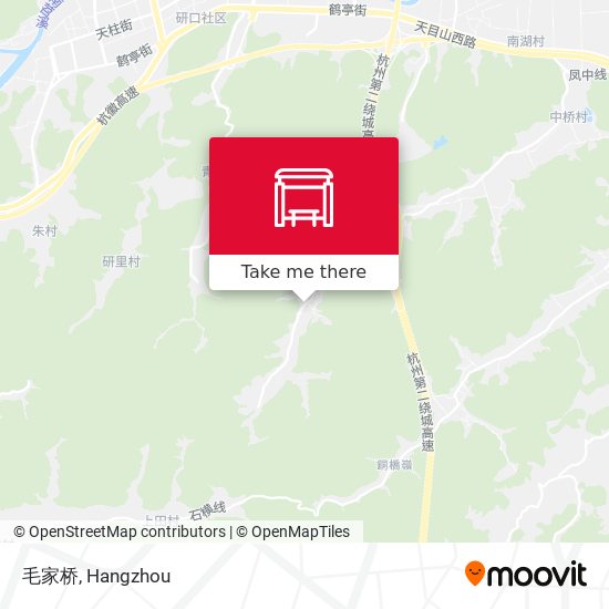 毛家桥 map
