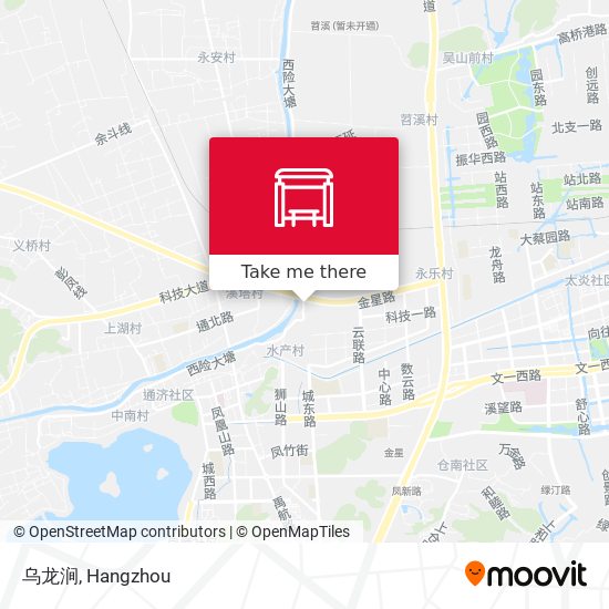 乌龙涧 map