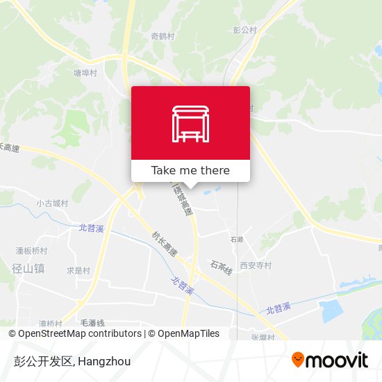 彭公开发区 map