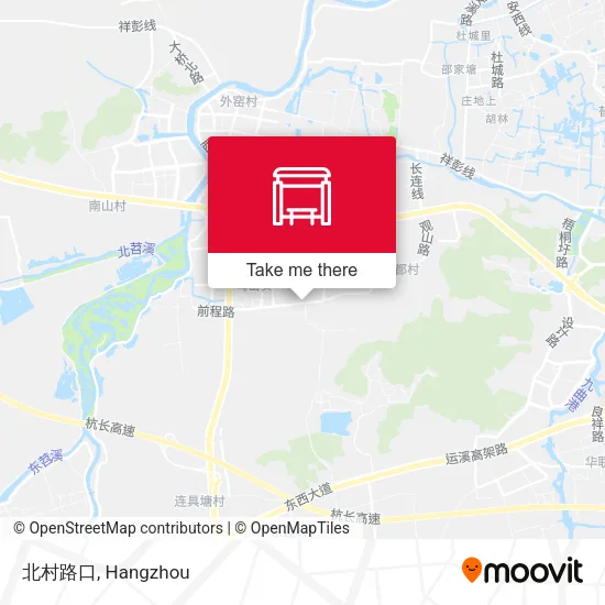 北村路口 map
