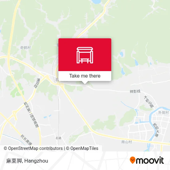 麻栗脚 map