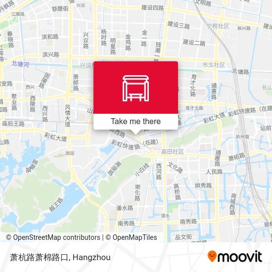 萧杭路萧棉路口 map