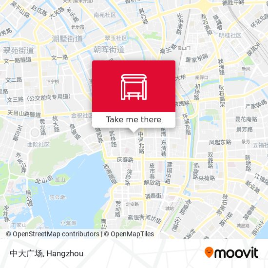中大广场 map