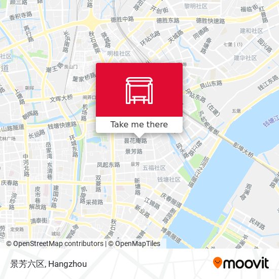 景芳六区 map