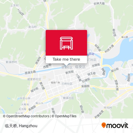 临天桥 map