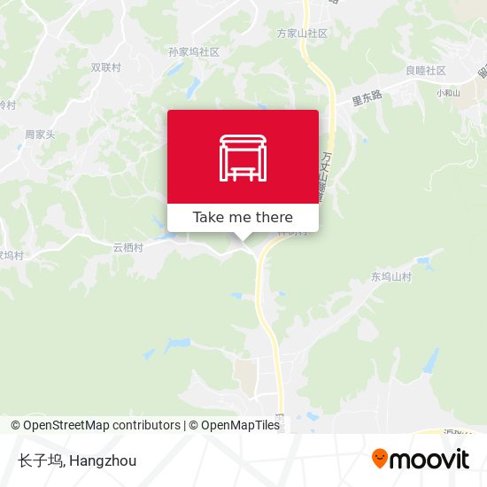长子坞 map