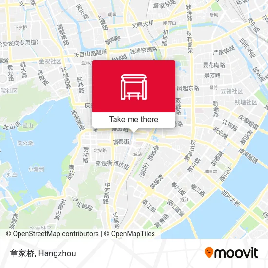 章家桥 map