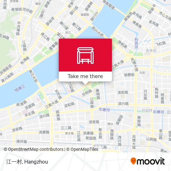 江一村 map