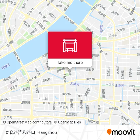 春晓路滨和路口 map