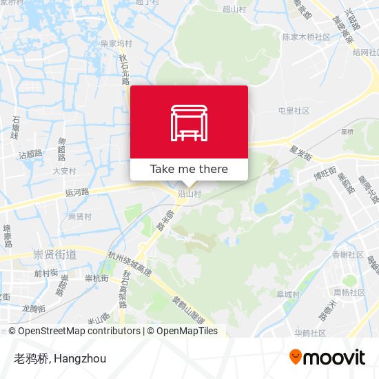 老鸦桥 map