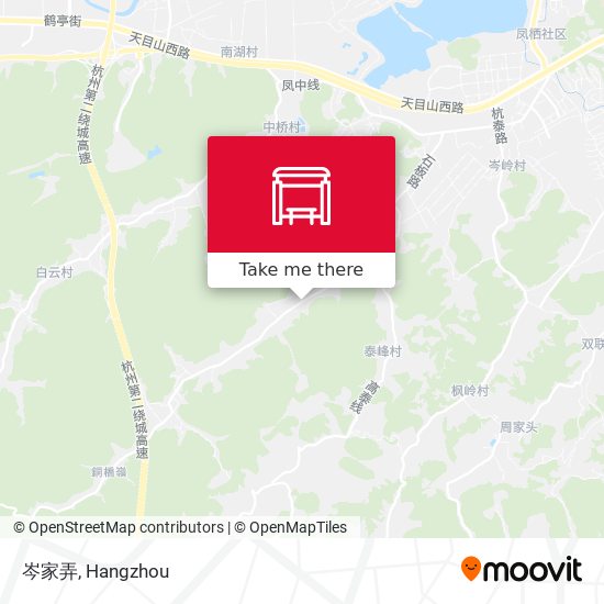 岑家弄 map