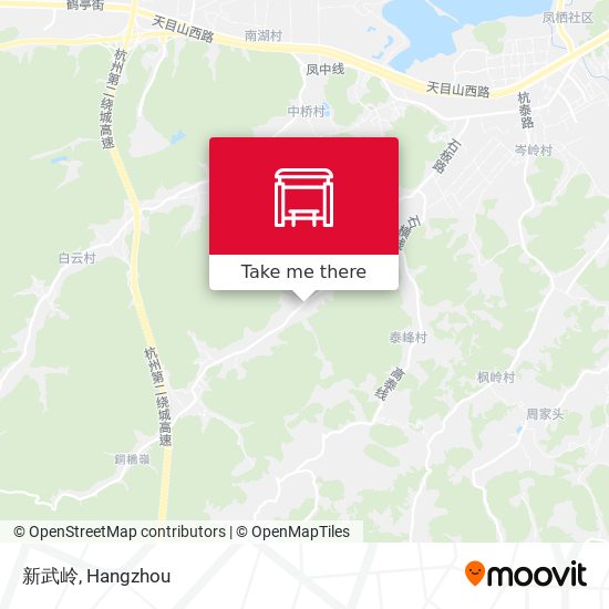 新武岭 map