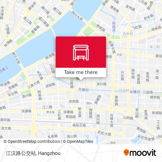 江汉路公交站 map