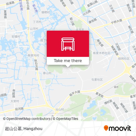 超山公墓 map