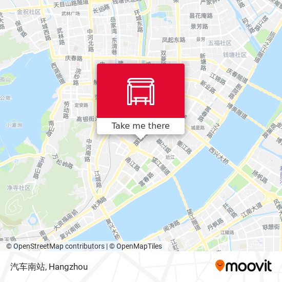 汽车南站 map