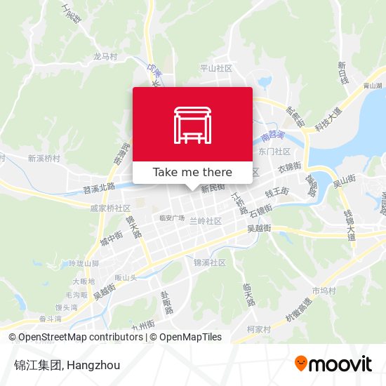 锦江集团 map