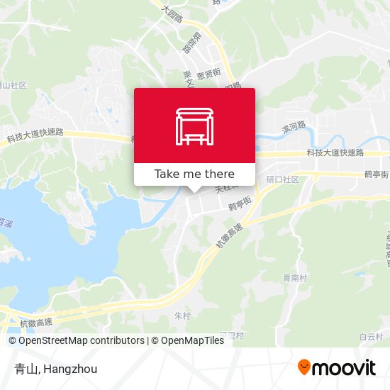 青山 map