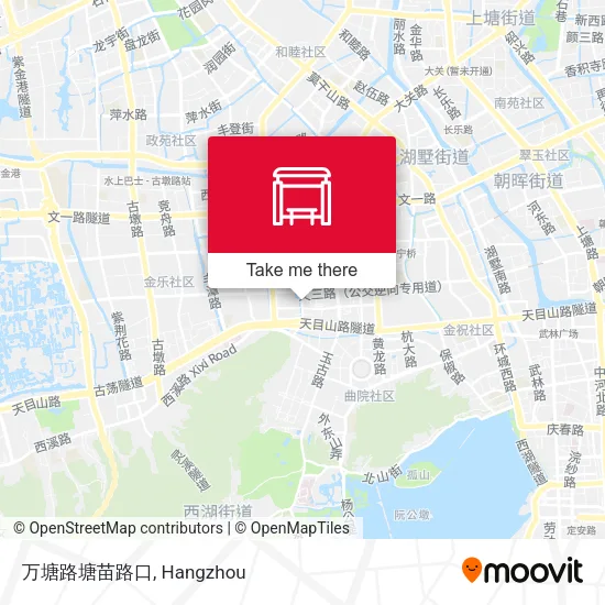 万塘路塘苗路口 map