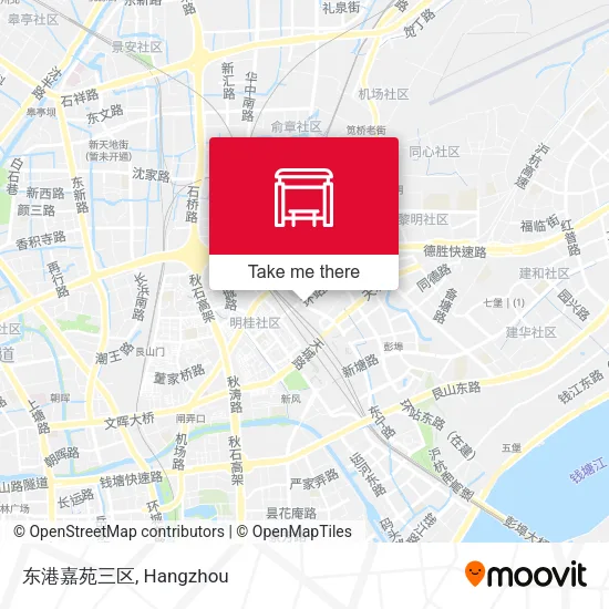 东港嘉苑三区 map