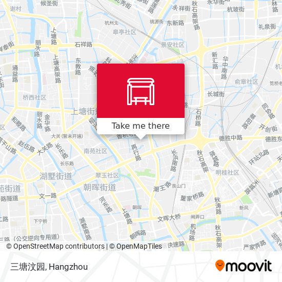 三塘汶园 map