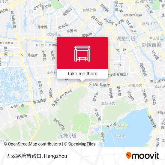 古翠路塘苗路口 map