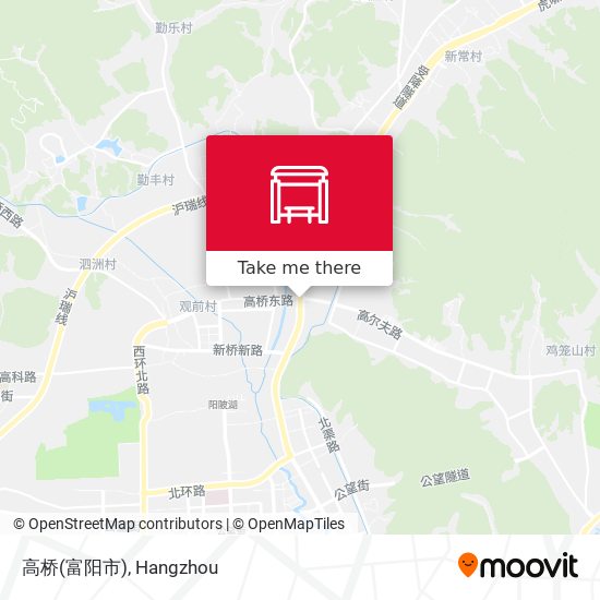 高桥(富阳市) map