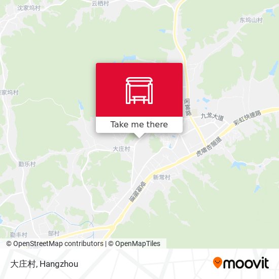 大庄村 map