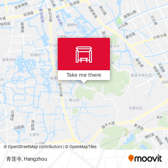 青莲寺 map