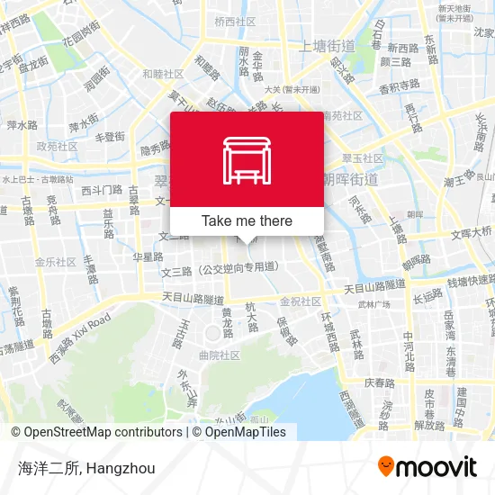 海洋二所 map
