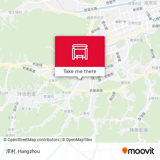 潭村 map