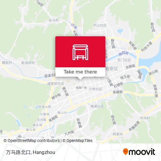 万马路北口 map