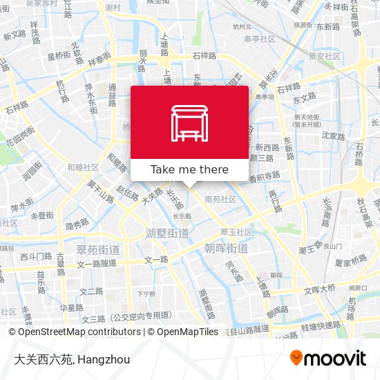 大关西六苑 map
