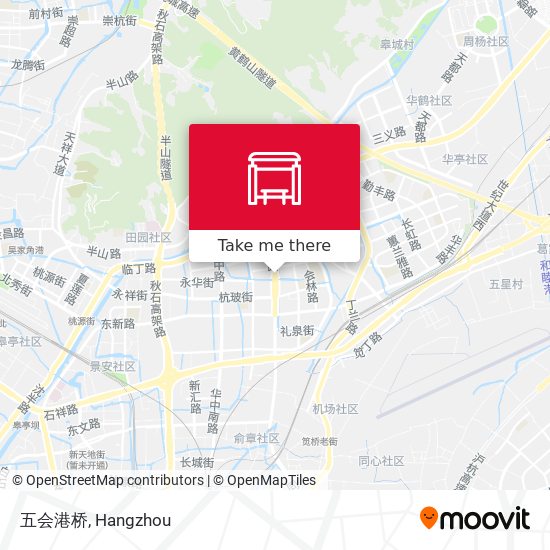 五会港桥 map