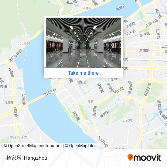 杨家墩 map