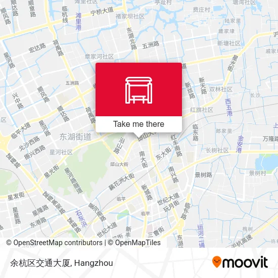余杭区交通大厦 map