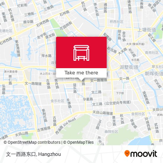 文一西路东口 map