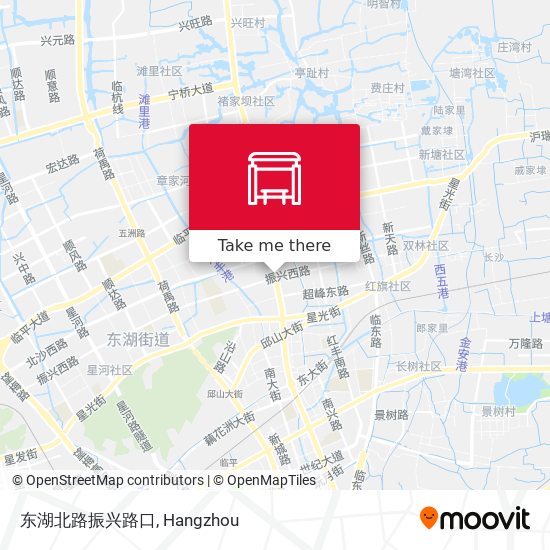 东湖北路振兴路口 map